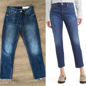 rag & bone Wren Slim Fit Jeans in
Ava size 24  WREN HIGH-RISE SLIM STRAIGHT